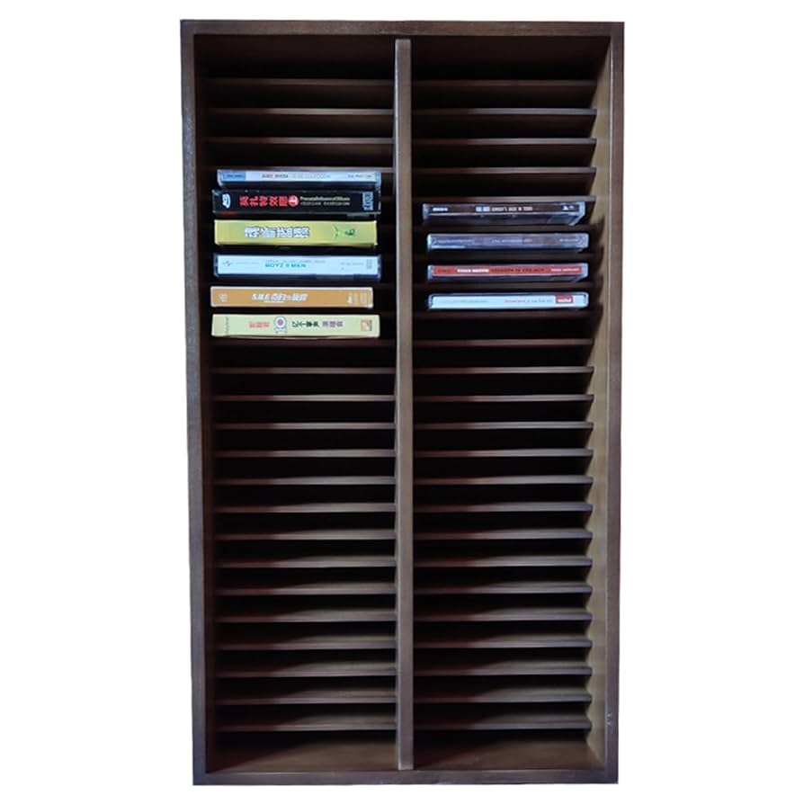 Amazon.com: Large Capacity 50-Slot CD Holder Storage Rack